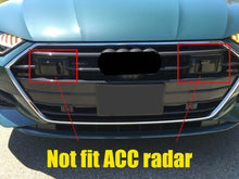Gloss Black Front Bumper Upper Grille RS6 Style fit for Audi A6 S6 C8 2019 -2023 2024
