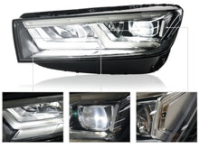 Left Driver Side For 2018-2020 Audi Q5 SQ5 Full LED Headlight Assembly Headlamp