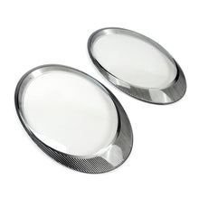 Pair Front Lampshade Headlight Lens Cover For Porsche 997 911 Carrera 2006-2012