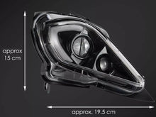 Pair LED Headlights Set For YAMAHA RAPTOR YFZ 450 700 700R YFM 250 350 2006-2025