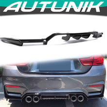 Gloss Black Rear Bumper Diffuser For BMW F80 M3 F82 F83 M4 2015-2020 di122