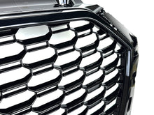 Honeycomb Black Front Grill For AUDI A3 8V S3 w/ ACC 2017-2020 fg170