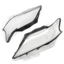 Pair Clear Front Headlight Lens Covers for Lexus RX350 / RX450h 2012–2015 Headlamp Shell Left+Right