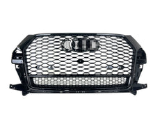 Front Grille Black Honeycomb Grill for Audi Q3 8U SQ3 2015-2018 fg298