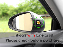 Replacement Gloss Black Mirror Covers for 2019+ Audi A6 S6 A7 S7 RS6 RS7 C8 With Lane Assist
