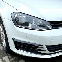Fog Light Bumper Vent Trim For VW Golf 7 MK7 TSI TDI 2013–2016 Gloss Black