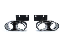 Gloss Black LED Rear Diffuser + Exhaust Tips For AUDI A5 B9 F5 2020-2022 2023 di184