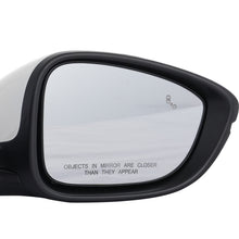 8Pin Right Passenger Side Mirror Heated Pearl White For 2023-2025 Honda Accord Blind Spot w/ Turn Signal