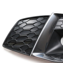 L+R Front Fog Light Grille Fit Audi A5 B9.5 S5 2020–2025 Bumper Trim Covers