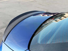 Carbon Look Trunk Spoiler For Mercedes W205 C205 Coupe C200 C300 C43 C63 2015-2023