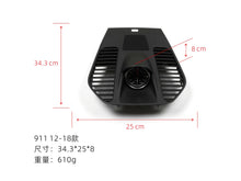 Black Stopwatch Cover + Chronometer Clock Stopwatch for Porsche 911 991 2012-2018