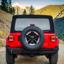 Pair Smoked LED Tail Lights w/ Start-Up Animation For 2018–2023 Jeep Wrangler JL