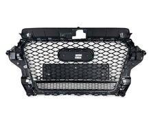 Gloss Black Front Mesh Grille For AUDI A3 8V S3 2013-2016 fg121