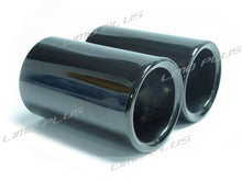 3'' Outlet Black Muffler Tips Tailpipe Pair fit for BMW F20 F21 F22 F30 F31 F32 F33 F36