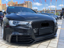 Honeycomb Gloss Black Front Grille for Audi A5 B8.5 S5 8T 2013-2016 fg283