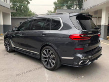 Glossy Black Rear Diffuser Lip 3PCS Fits For BMW X7 G07 M Sport 2019-2023