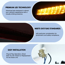 Red LED Tail Lights Fit 2011-2016 Hyundai Elantra Sequential Signal Cherry Red Lamp