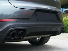 Black Sport Exhaust Tips Tailpipe For Porsche Cayenne 9Y0 9Y3 2019-2024 et132