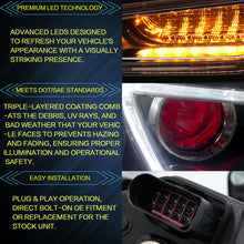 Demon Eyes LED Headlights For 2011-2018 Volkswagen VW Jetta w/Sequential