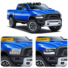 LED Projector Headlights For 2009-18 Dodge Ram 1500/2500/3500 W/Sequential