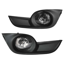 Clear Lens Fog Lights w/ Bezel Covers w/ Wirings for Nissan Altima Sedan 2013-2015