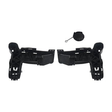 Gloss Black Rear Diffuser Exhaust Tips for Mercedes GLC X253 C253 Coupe GLC300 GLC43 2019-2022