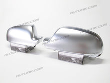 Chrome Mirror Cover Caps Replace For Audi A4 B8.5 S4 A5 8T S5 w/o Lane Assist 2013-2016 mc3