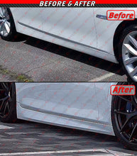 For 2011-2016 BMW F10 5 Series M5 Style Primer Matt Finish Side Skirt Extensions