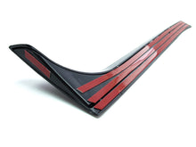 Glossy Black Rear Window Spoiler Side Flaps For VW Golf 6 MK6 TSI TDI vw5