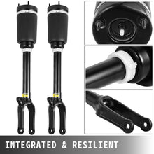 Pair Front Air Suspension Struts For Mercedes X164 GL350 GL450 W164 ML320 ML350 2007-2012