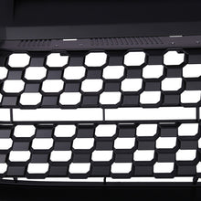 Matte Black Front Grille Hood Bulge Molding Set For 2014-2021 Toyota Tundra without Sensors