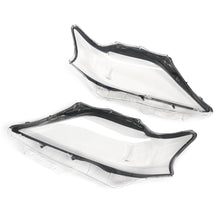 Pair Clear Front Headlight Lens Covers for Lexus RX350 / RX450h 2012–2015 Headlamp Shell Left+Right