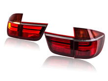 Pair LED Sequential Tail Lights Rear Lamps Assembly for BMW X5 E70 2007-2013
