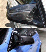 Full Dry Carbon Fiber Mirror Cover Caps Replacement for BMW F80 M3 F82/F83 M4 F87 M2 Competition