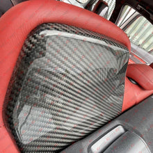 4pcs Front & Rear Front & Rear Seat Back Covers For 2015-2020 BMW F80 M3 F82 M4 Prepreg Carbon Fiber Seat Back Trims