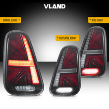 Clear LED Tail Lights For 2001-2006 Mini Cooper S R50 R52 R53 w/Animation