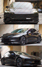For 2024+ Tesla Model 3 Highland Gloss Black Front Lip Spoiler