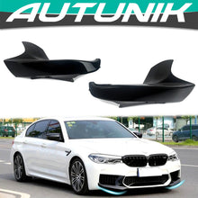 Gloss Black Front Bumper Lip Splitter For BMW F90 M5 2018-2020