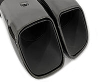 Square Twin Exhaust Tips For 11-14 Porsche Cayenne Base 958.1 Short Pipe