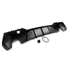 Carbon Look Rear Diffuser w/ LED For BMW G22 G23 430i 440i M Sport 2020-2024