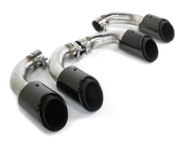 4PCS Black Exhaust Tips Pipes for Porsche Cayenne 9Y0 9Y3 2019-2024 with PSE et166
