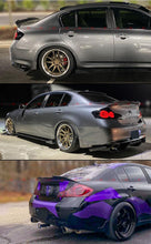 PSM Style Carbon Fiber High Kick Duckbill Trunk Spoiler for 2007–2015 Infiniti G35 G37 Q40 Sedan