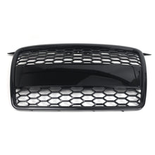 For 2005-2008 Audi A3 8P RS3 Style Front Grille Grill Gloss Black Honeycomb Mesh