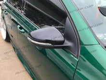 Gloss Black Side Wing Mirror Cover Caps Replacement For VW Golf GTI MK6 2009-2013 mc44
