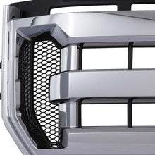 Front Bumper Chrome Grille Grill Assembly For 2015-2017 Ford F-150 w/o Parking Sensor