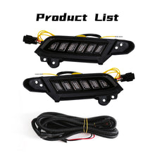 LED Side Marker Daytime Running Lights with/ Turn For 2016-2023 Toyota Tacoma