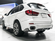 Carbon Look Front Splitter Lip & Rear Diffuser Kits for BMW X5 F15 M-Sport 2014-2018