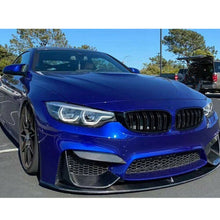 Carbon Look Front Bumper Lip Splitter For BMW F80 F82 F83 M3 M4 2015-2020