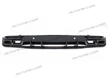 Rear Diffuser + Black Exhaust Tips for Mercedes W205 Coupe Convertible C300 C43 AMG 2015-2021 di74