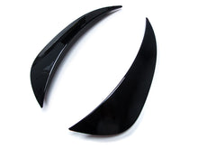 Front Bumper Canards Side Vent Gloss Black Fit For Mercedes C-Class W205 Sedan Coupe AMG Sport 2015-2018 pz11